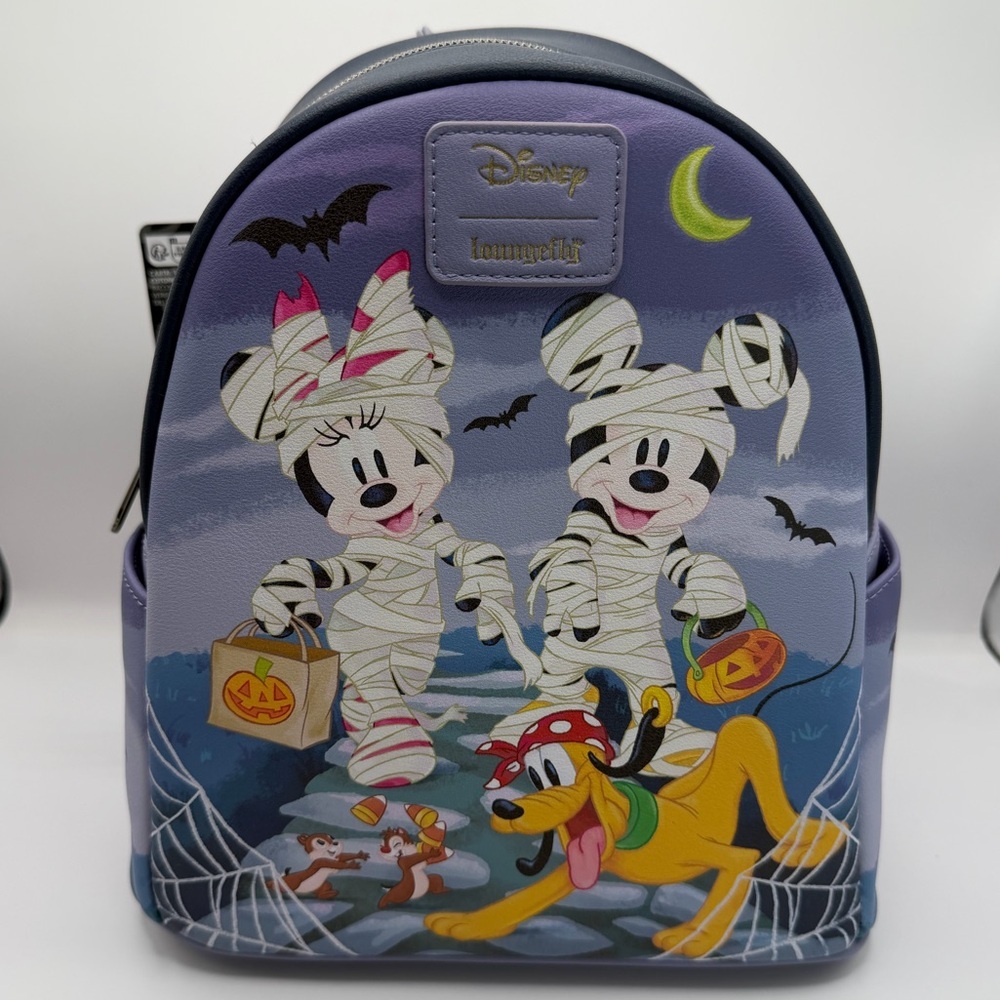 Disney Loungefly Halloween mini Backpack NWT
